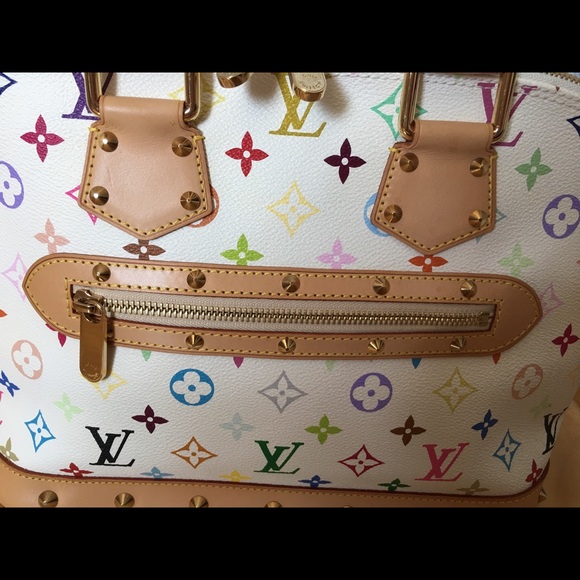 Sold-Louis Vuitton Multicolore Limited Alma - Picture 4 of 8